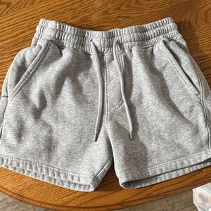 Hollister Light Gray Lounge Shorts
